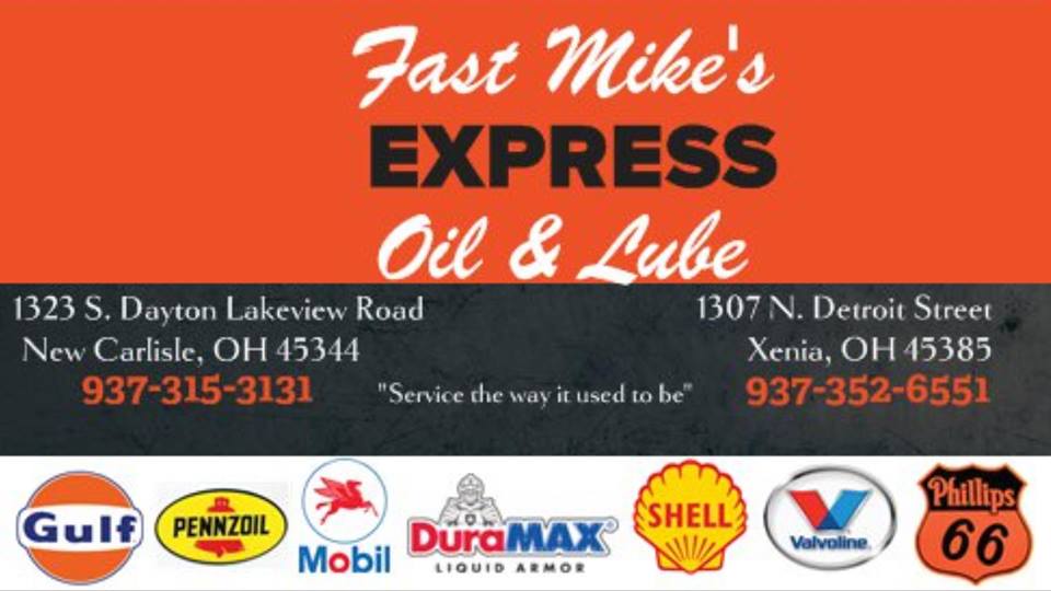 Pictures from the Ribbon Cutting at Fast Mike's Express Oil & Lube
