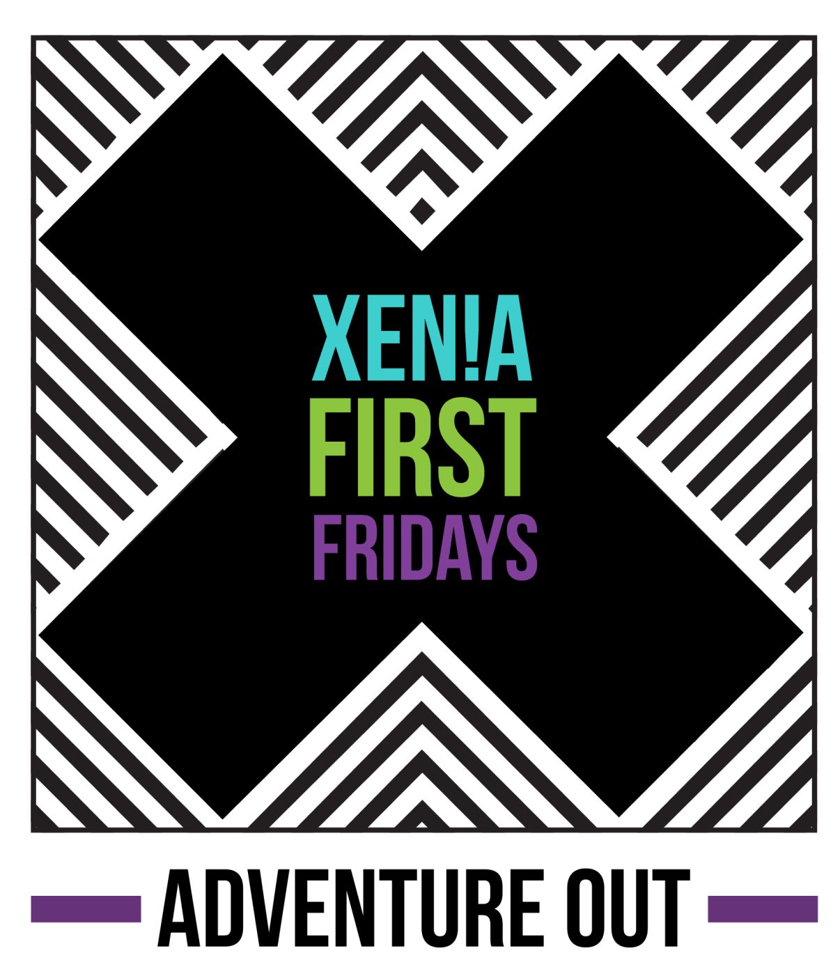 Xenia is celebrating July’s First Friday with a Bang!