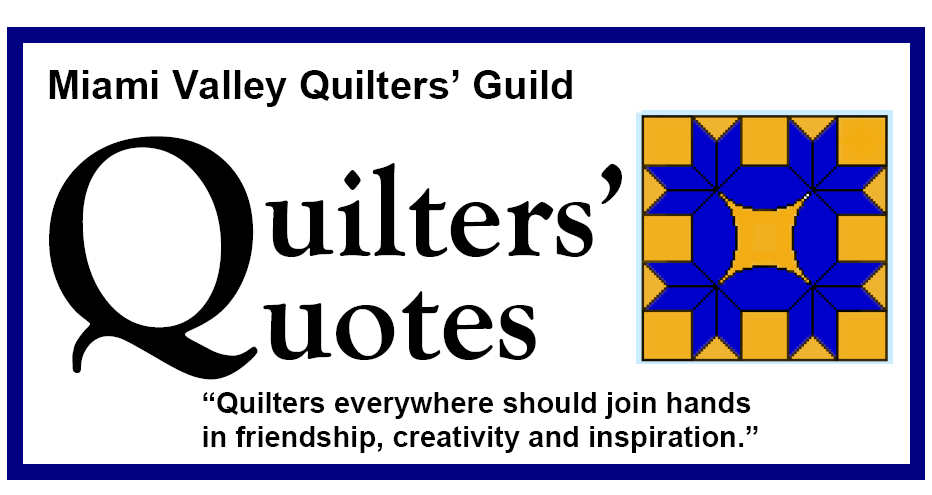 Miami Valley Quilters Guild Quilt Show May 4-5th