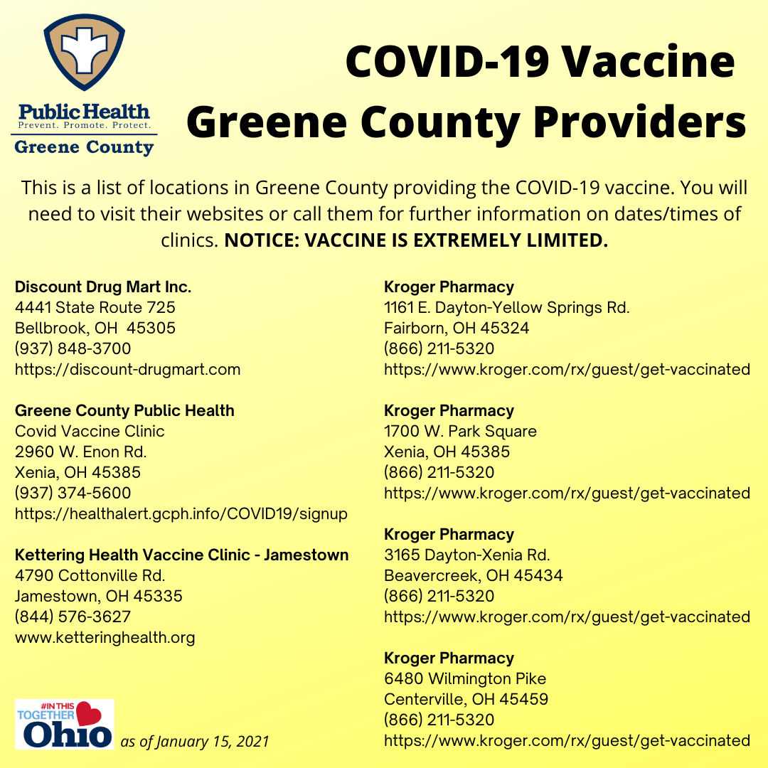 COVID 19 Vaccine Greene County Providers 1.15.21 1 002