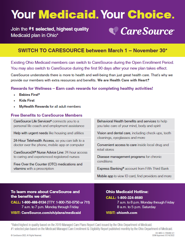 CareSource Medicaid Changes