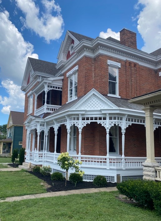 Ribbon Cutting at Restored Historical Xenia Home